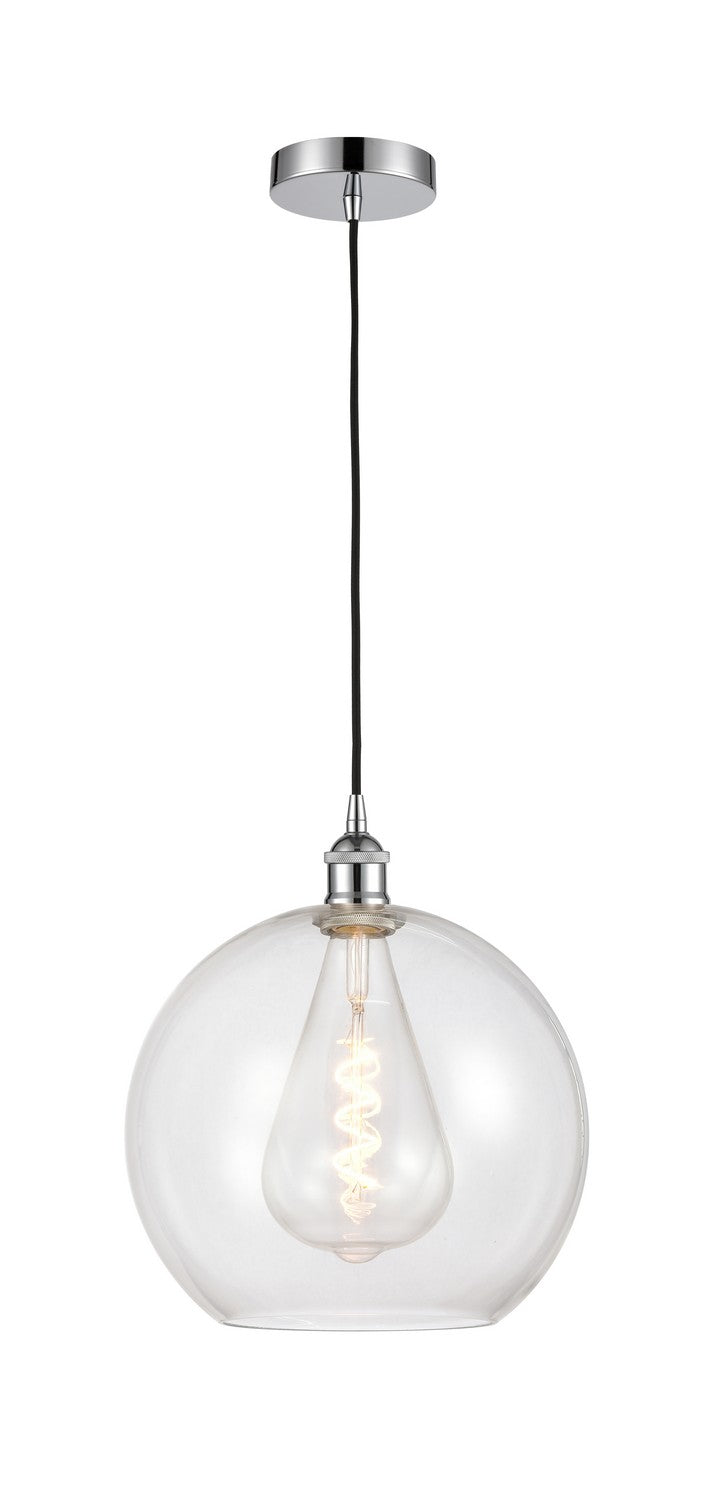 Innovations 616-1P-PC-G122-12 One Light Mini Pendant, Polished Chrome