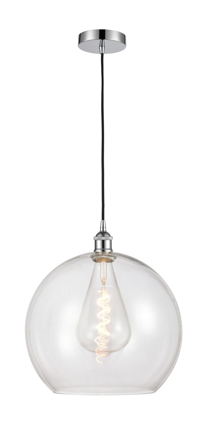 Innovations 616-1P-PC-G122-14 One Light Pendant, Polished Chrome