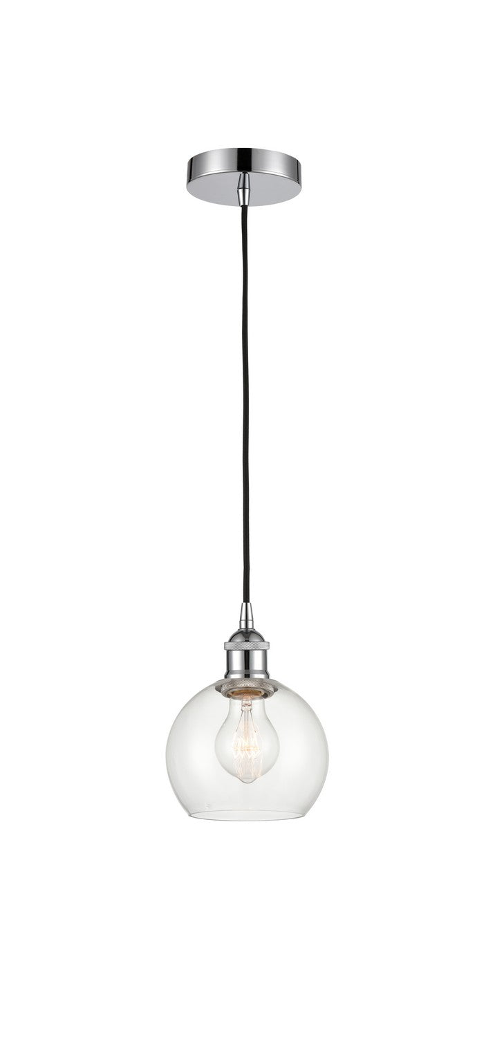 Innovations 616-1P-PC-G122-6 One Light Mini Pendant, Polished Chrome