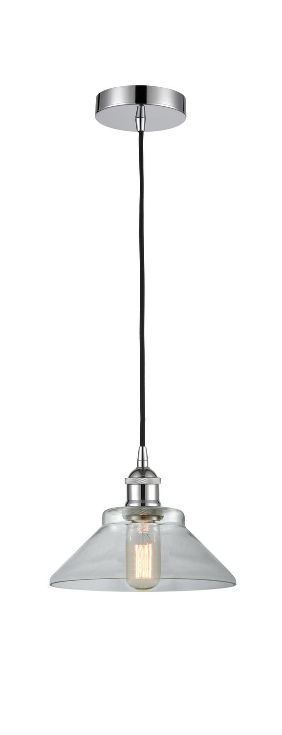 Innovations 616-1P-PC-G132 One Light Mini Pendant, Polished Chrome