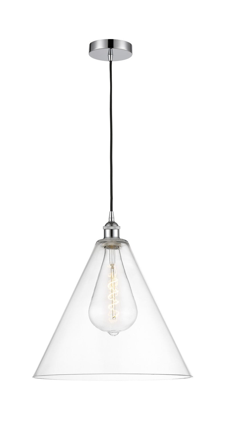 Innovations 616-1P-PC-GBC-162 One Light Pendant, Polished Chrome