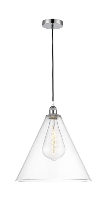 Innovations 616-1P-PC-GBC-162 One Light Pendant, Polished Chrome