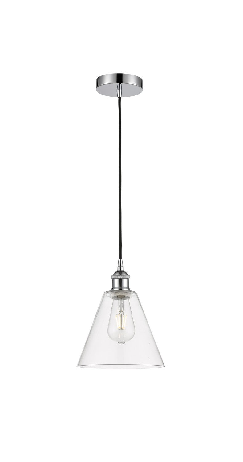 Innovations 616-1P-PC-GBC-82 One Light Mini Pendant, Polished Chrome