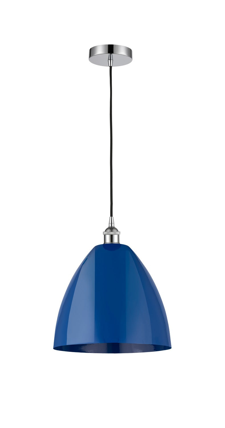 Innovations 616-1P-PC-MBD-12-BL One Light Mini Pendant, Polished Chrome