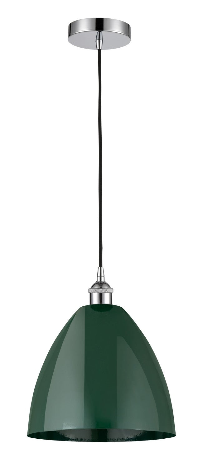 Innovations 616-1P-PC-MBD-12-GR One Light Mini Pendant, Polished Chrome