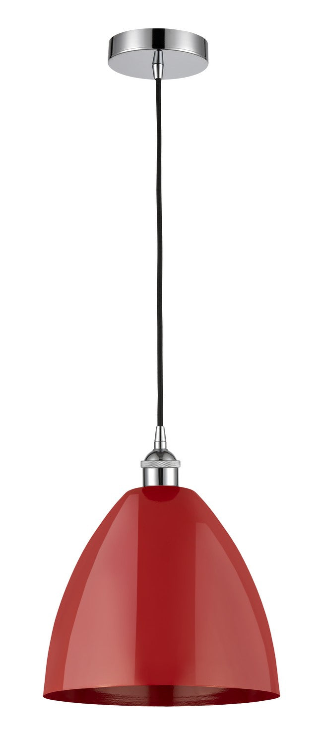 Innovations 616-1P-PC-MBD-12-RD One Light Mini Pendant, Polished Chrome