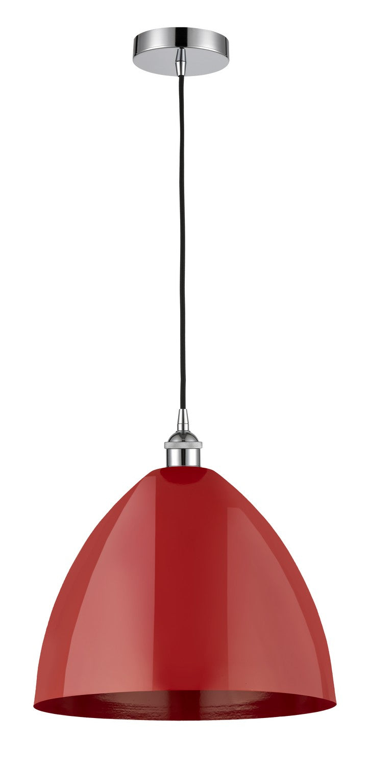 Innovations 616-1P-PC-MBD-16-RD One Light Mini Pendant, Polished Chrome