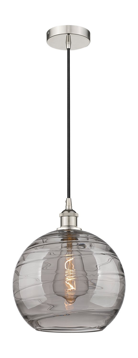 Innovations 616-1P-PN-G1213-12SM One Light Mini Pendant, Polished Nickel