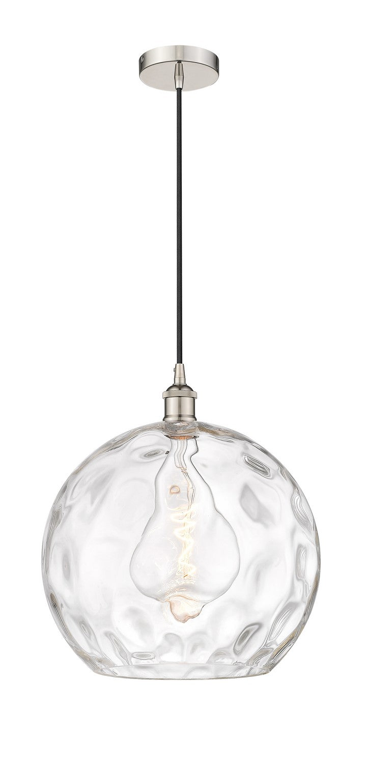 Innovations 616-1P-PN-G1215-14 One Light Pendant, Polished Nickel