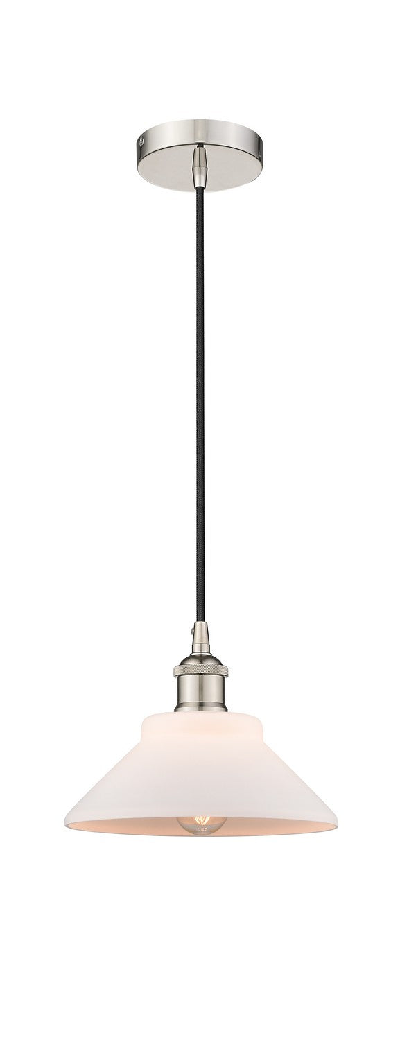 Innovations 616-1P-PN-G131 One Light Mini Pendant, Polished Nickel