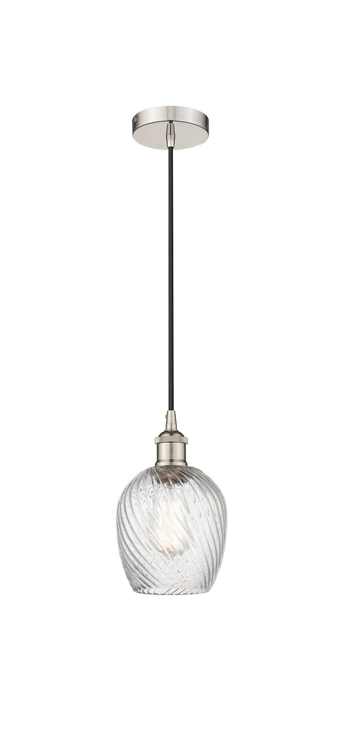 Innovations 616-1P-PN-G292 One Light Mini Pendant, Polished Nickel
