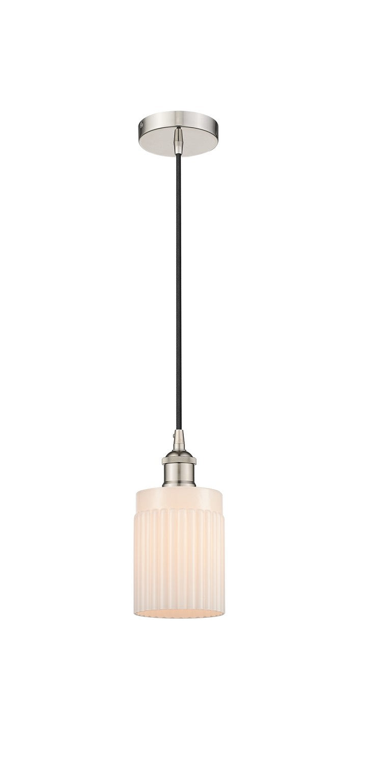 Innovations 616-1P-PN-G341 One Light Mini Pendant, Polished Nickel