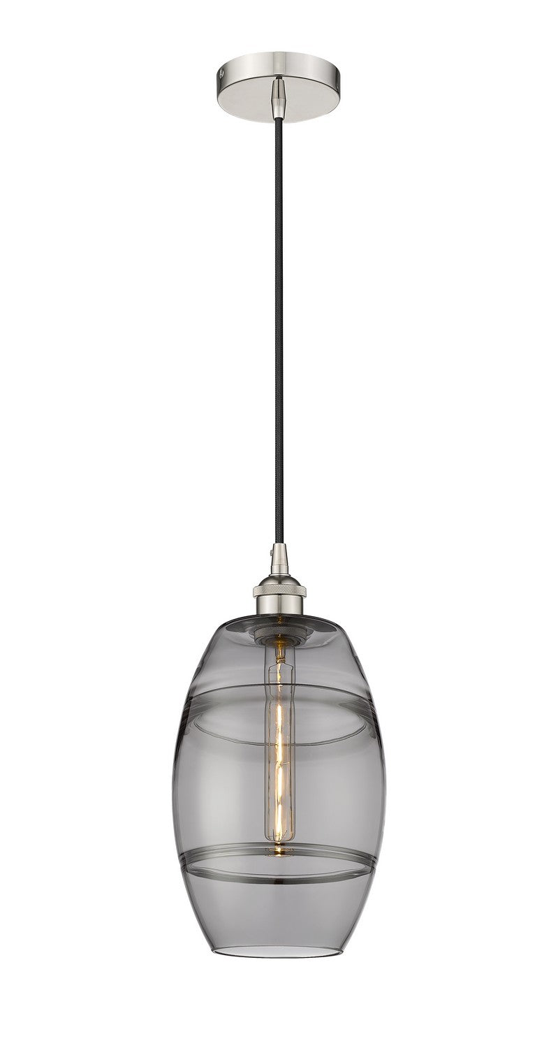 Innovations 616-1P-PN-G557-8SM One Light Mini Pendant, Polished Nickel