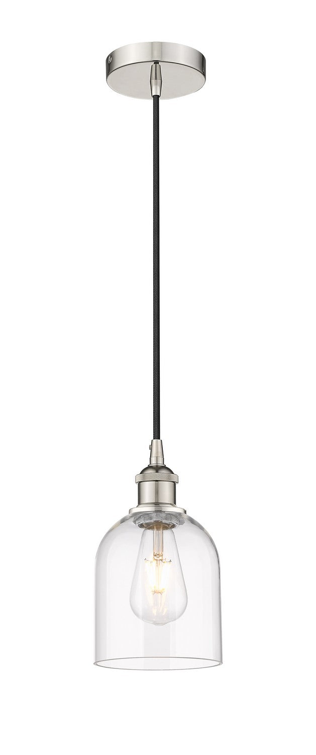 Innovations 616-1P-PN-G558-6CL One Light Mini Pendant, Polished Nickel