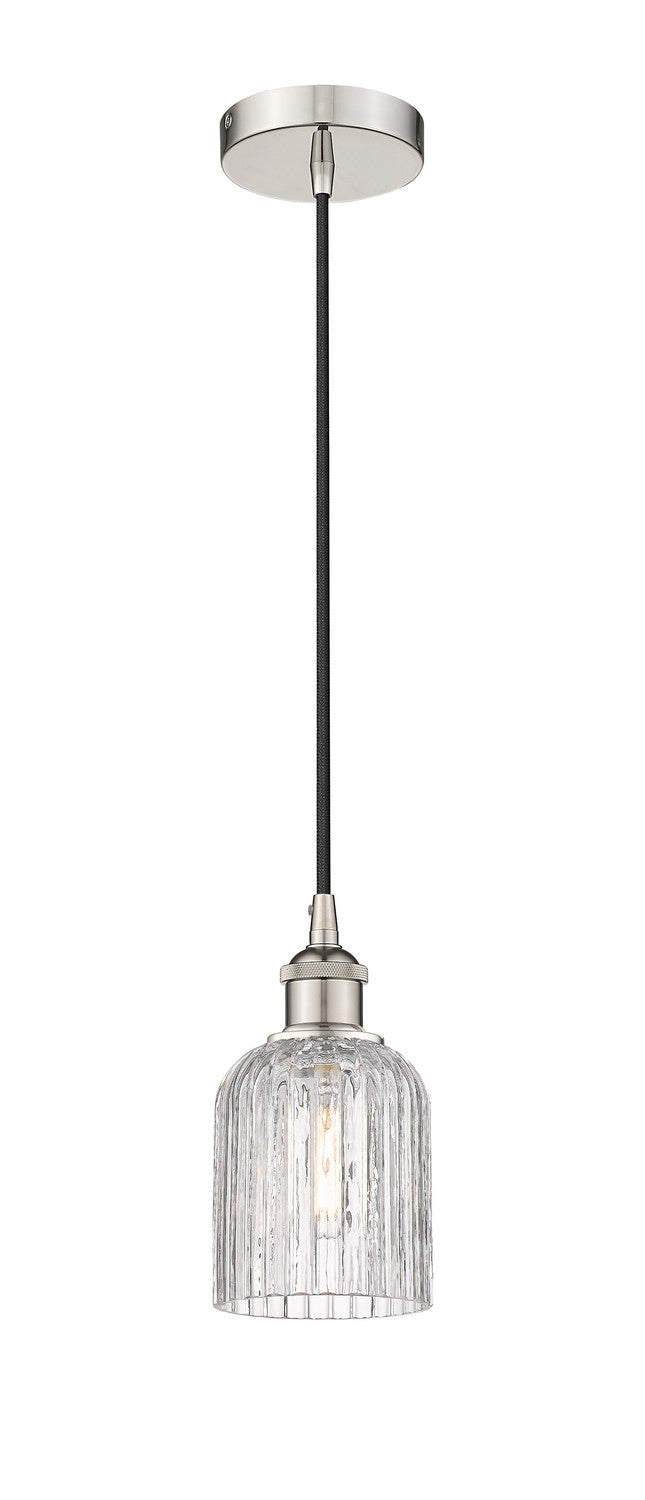 Innovations 616-1P-PN-G559-5CL One Light Mini Pendant, Polished Nickel