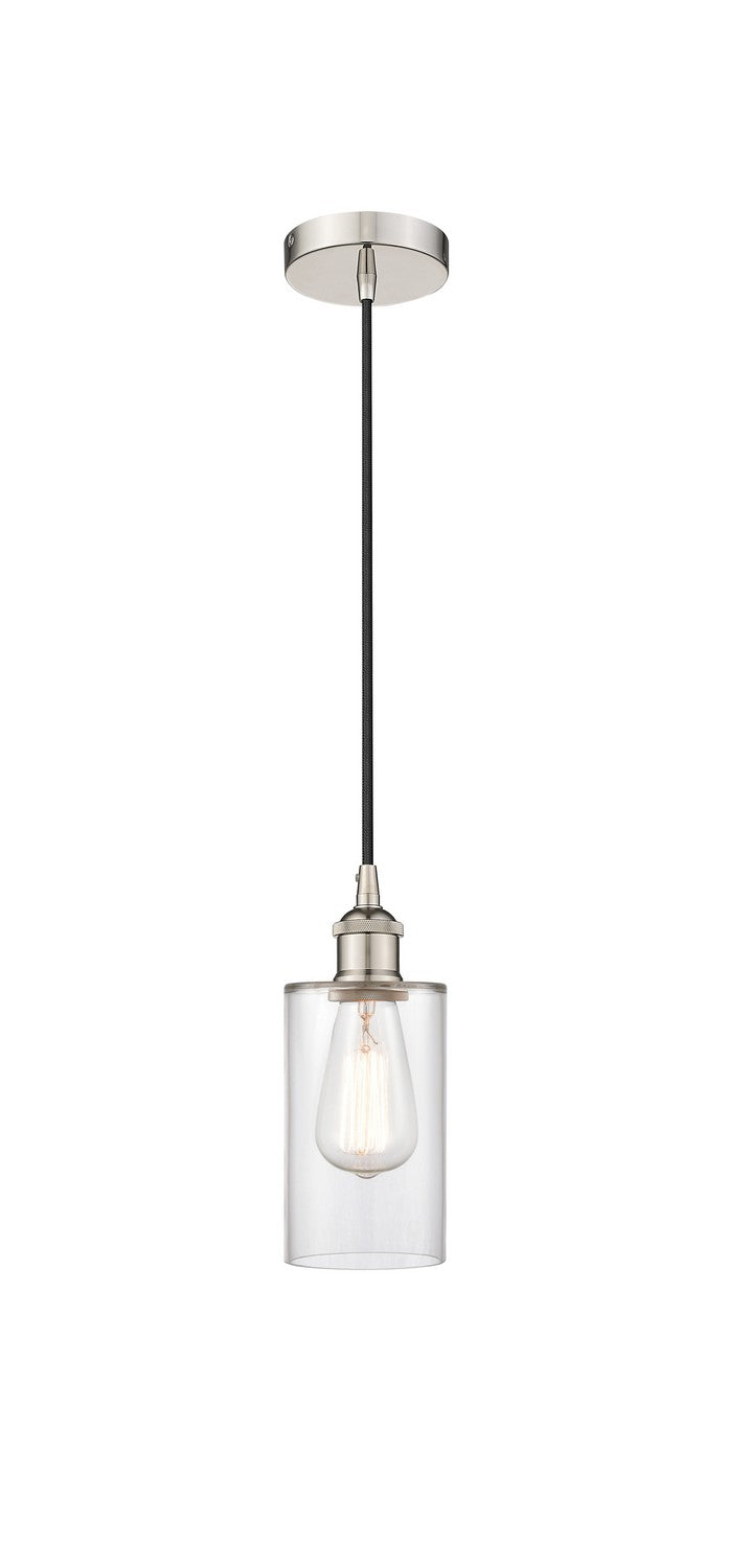 Innovations 616-1P-PN-G802 One Light Mini Pendant, Polished Nickel