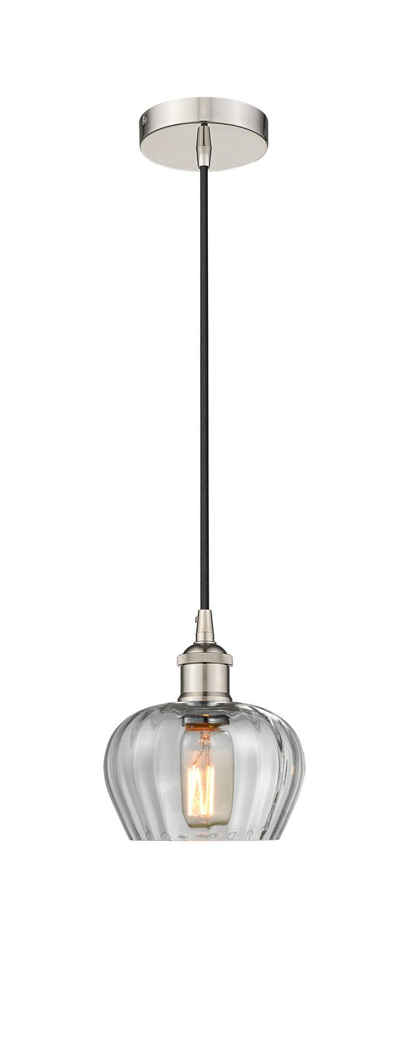 Innovations 616-1P-PN-G92 One Light Mini Pendant, Polished Nickel