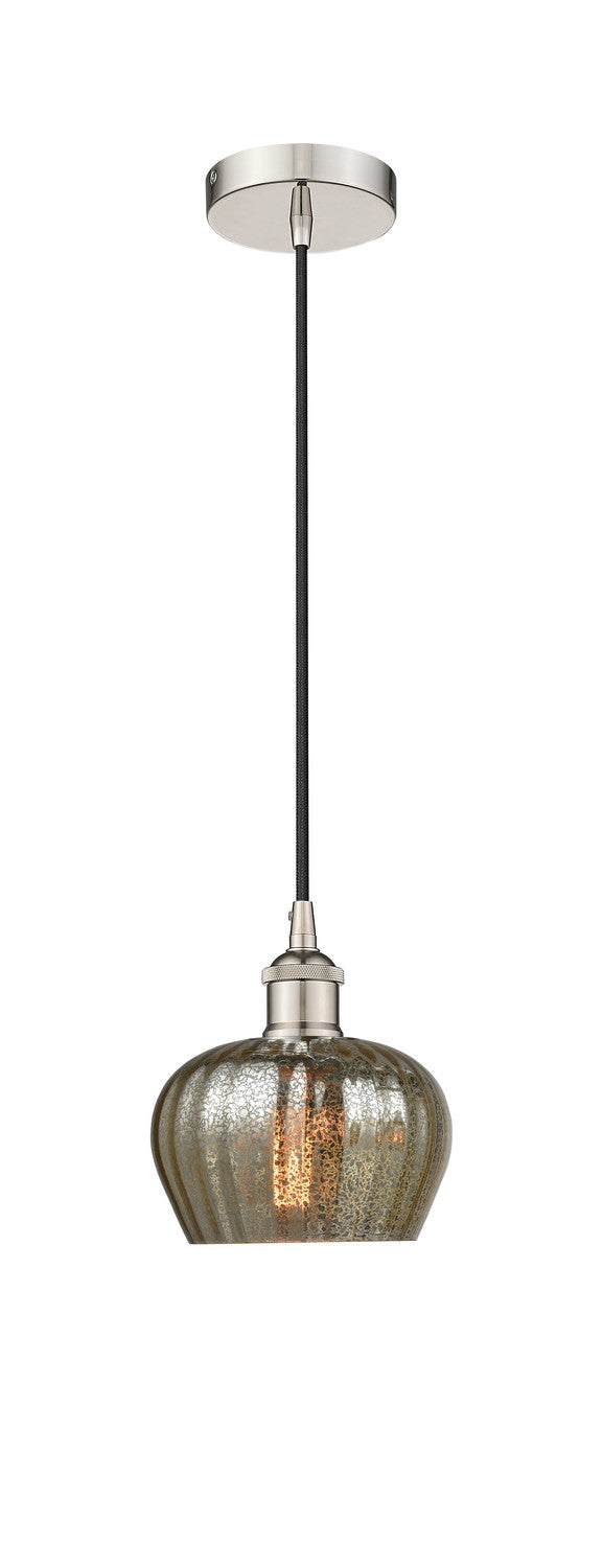 Innovations 616-1P-PN-G96 One Light Mini Pendant, Polished Nickel