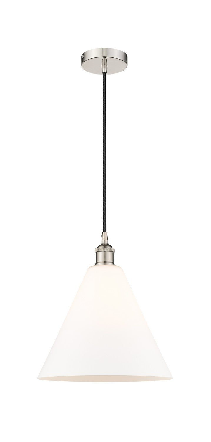 Innovations 616-1P-PN-GBC-121 One Light Mini Pendant, Polished Nickel
