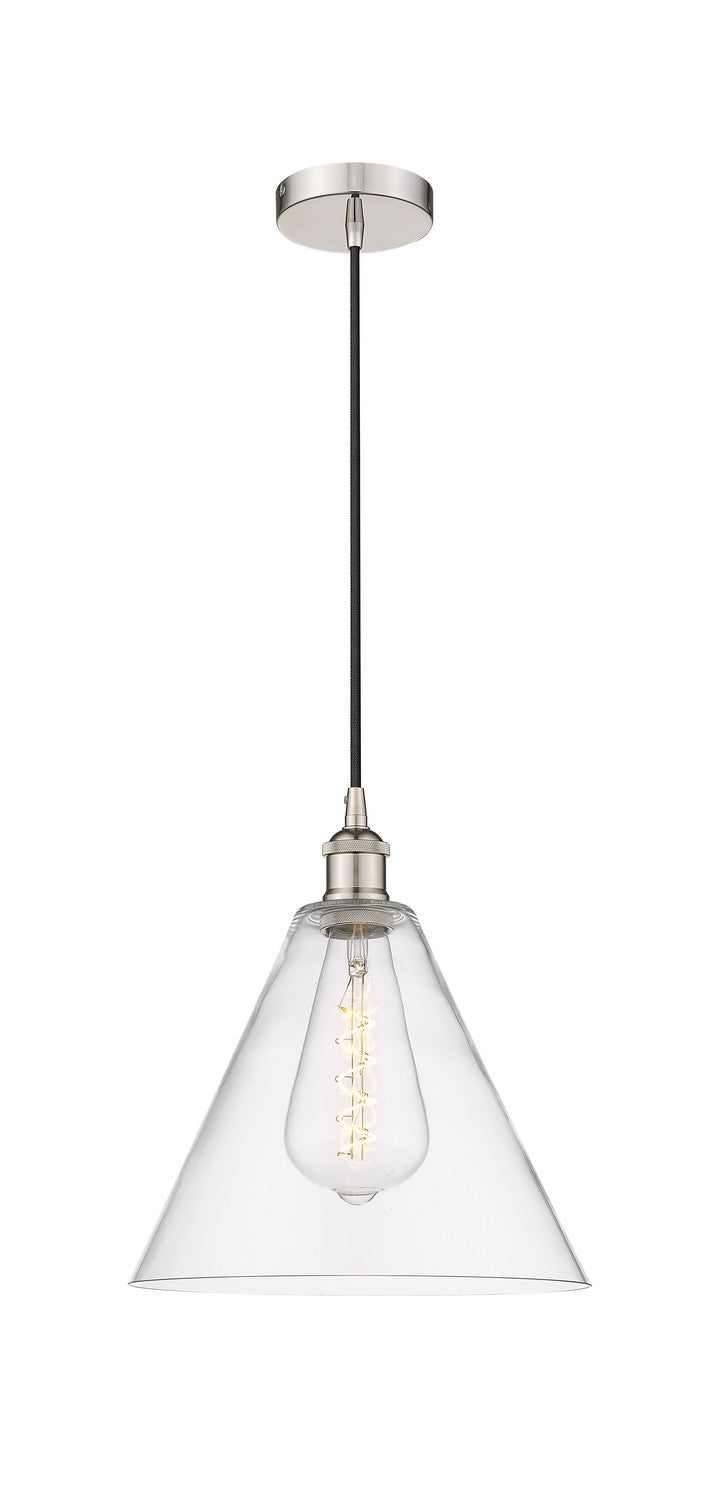 Innovations 616-1P-PN-GBC-122 One Light Mini Pendant, Polished Nickel