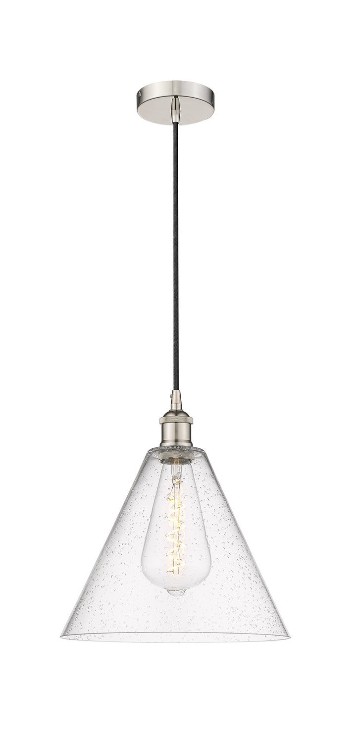 Innovations 616-1P-PN-GBC-124 One Light Mini Pendant, Polished Nickel