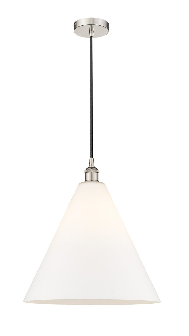 Innovations 616-1P-PN-GBC-161 One Light Pendant, Polished Nickel