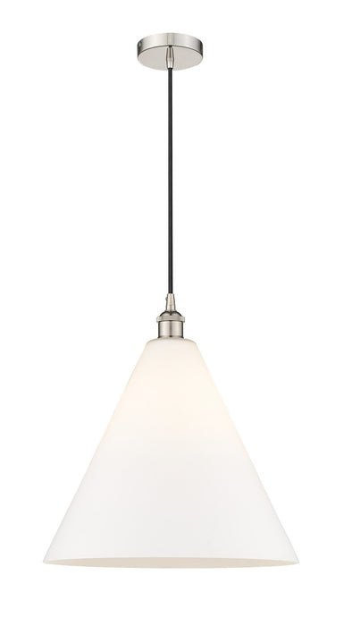 Innovations 616-1P-PN-GBC-161 One Light Pendant, Polished Nickel