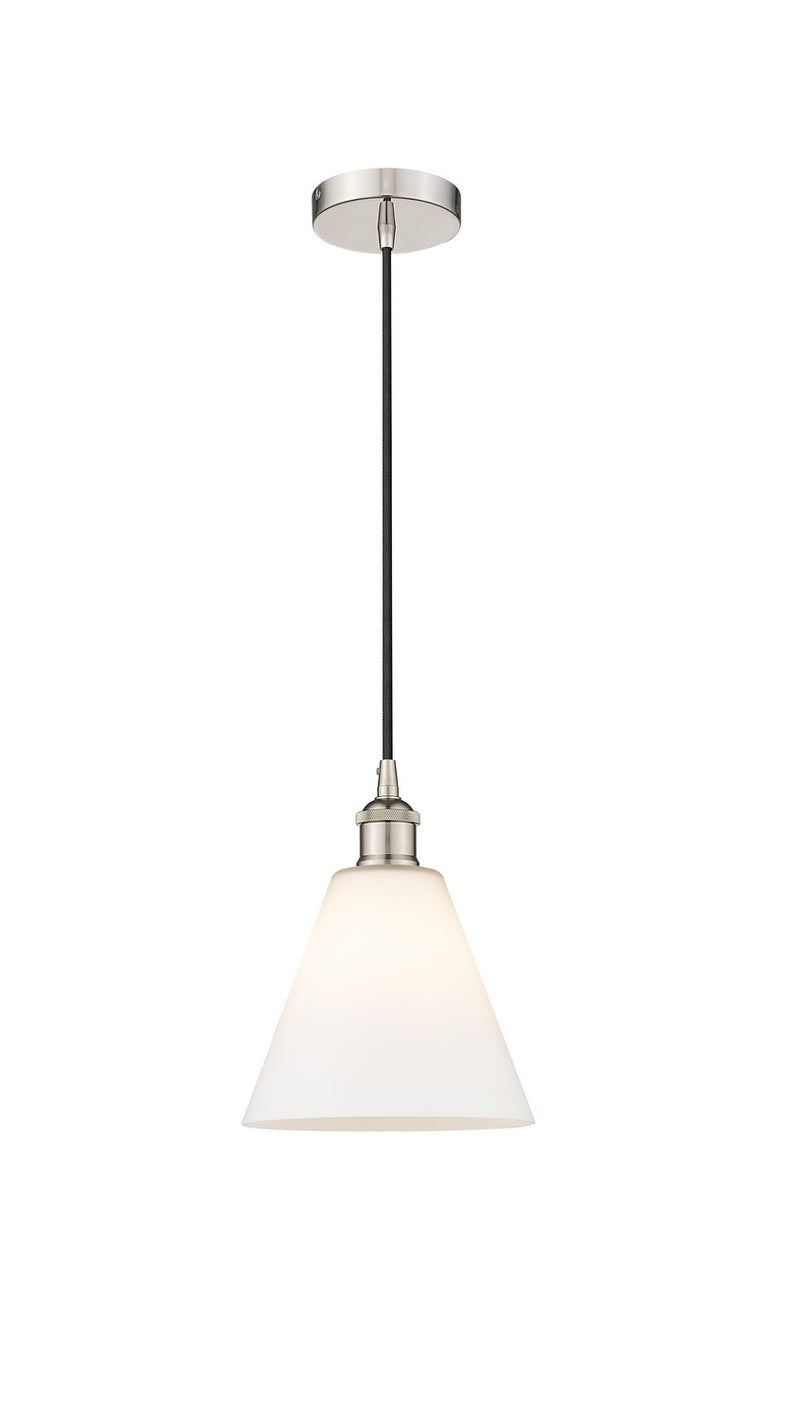 Innovations 616-1P-PN-GBC-81 One Light Mini Pendant, Polished Nickel