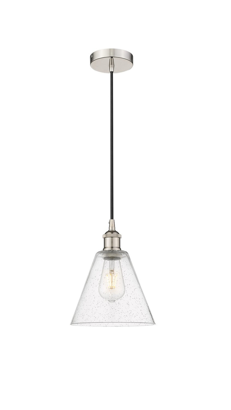 Innovations 616-1P-PN-GBC-84 One Light Mini Pendant, Polished Nickel