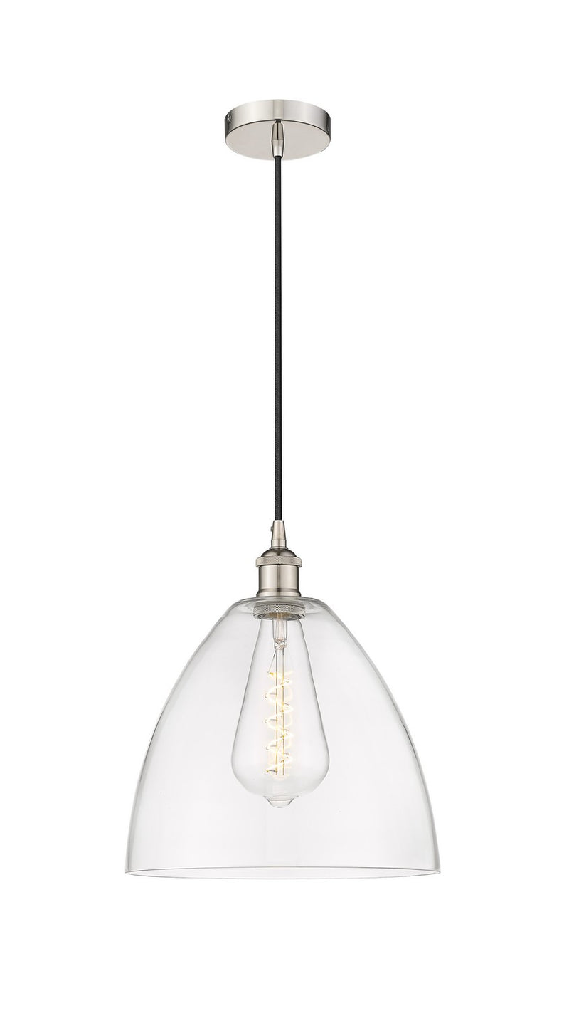 Innovations 616-1P-PN-GBD-122 One Light Mini Pendant, Polished Nickel