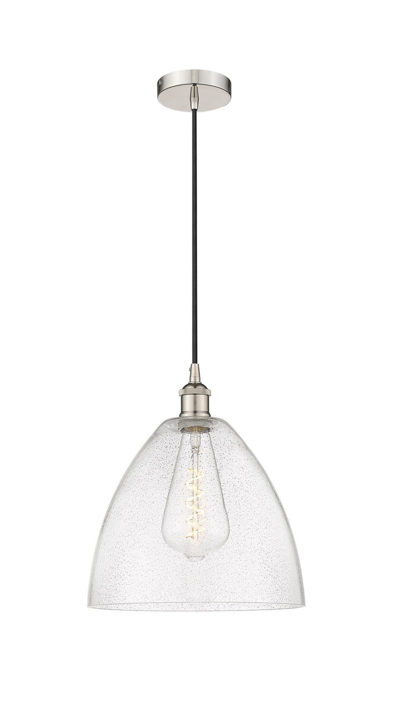 Innovations 616-1P-PN-GBD-124 One Light Mini Pendant, Polished Nickel