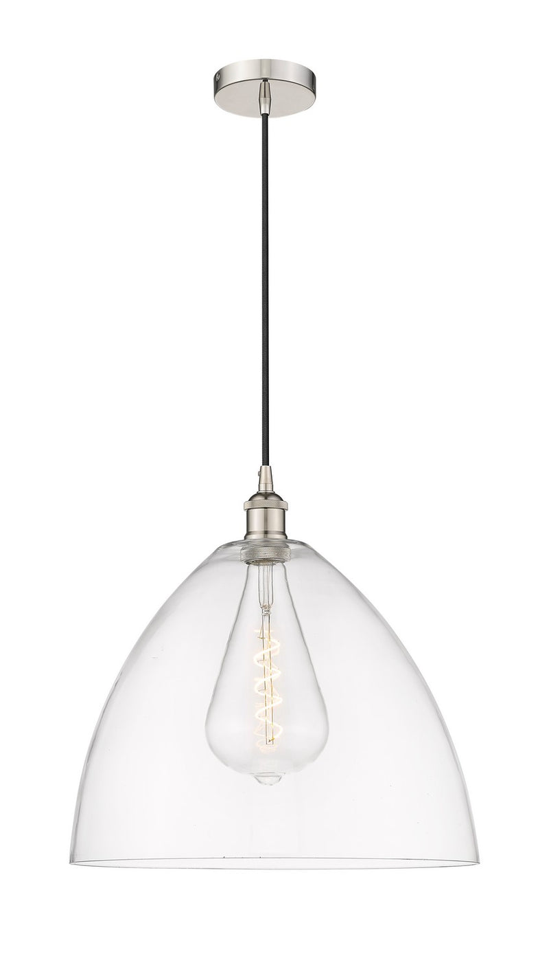 Innovations 616-1P-PN-GBD-162 One Light Pendant, Polished Nickel