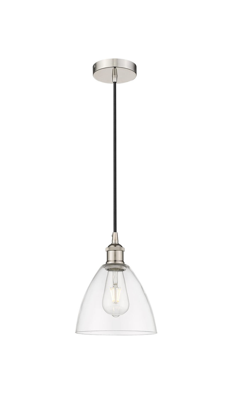 Innovations 616-1P-PN-GBD-752 One Light Mini Pendant, Polished Nickel