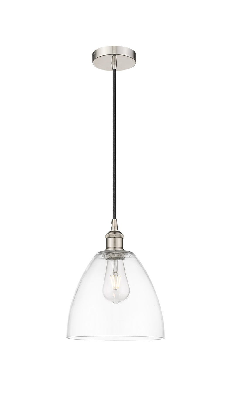 Innovations 616-1P-PN-GBD-92 One Light Mini Pendant, Polished Nickel