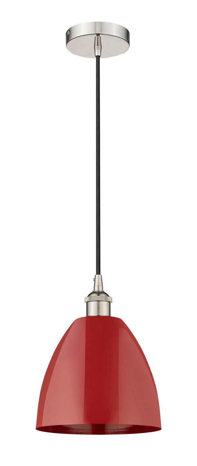 Innovations 616-1P-PN-MBD-9-RD One Light Mini Pendant, Polished Nickel