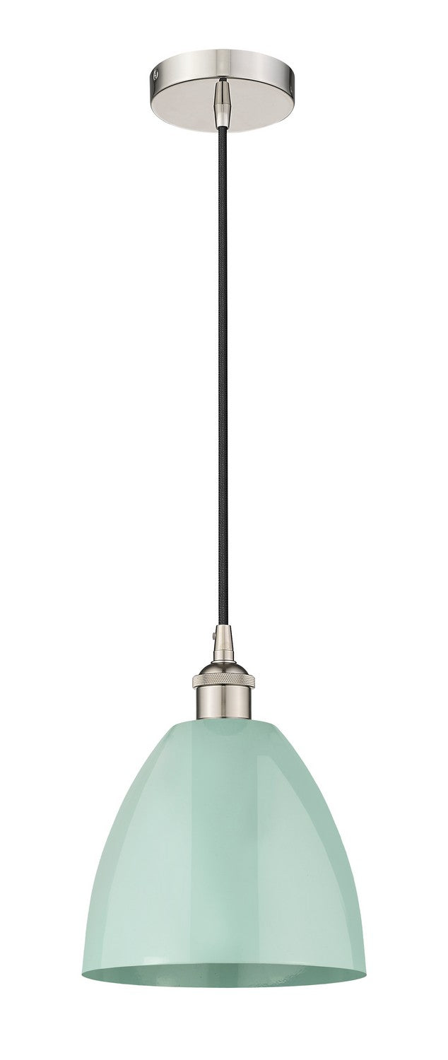 Innovations 616-1P-PN-MBD-9-SF One Light Mini Pendant, Polished Nickel