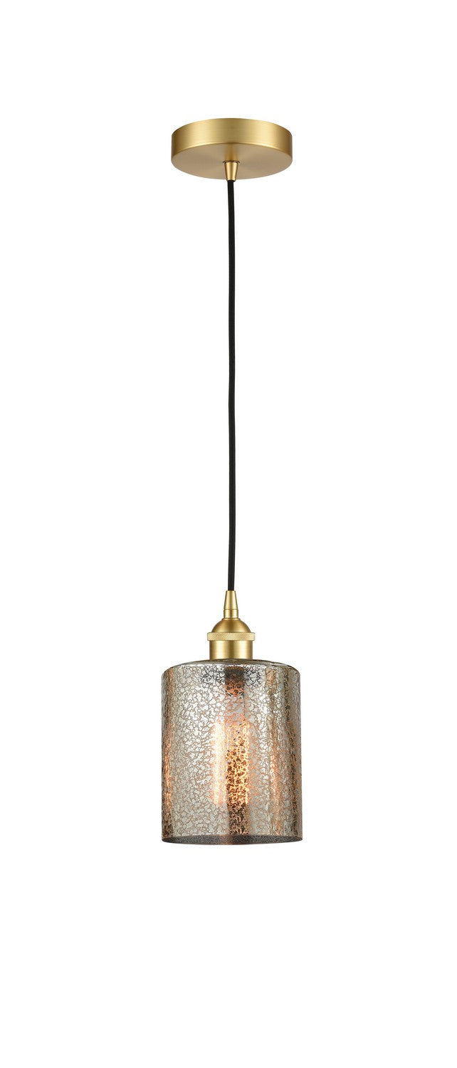 Innovations 616-1P-SG-G116 One Light Mini Pendant, Satin Gold