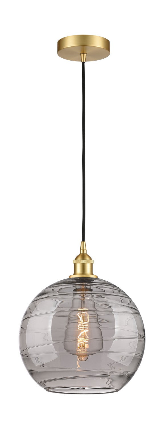 Innovations 616-1P-SG-G1213-12SM One Light Mini Pendant, Satin Gold