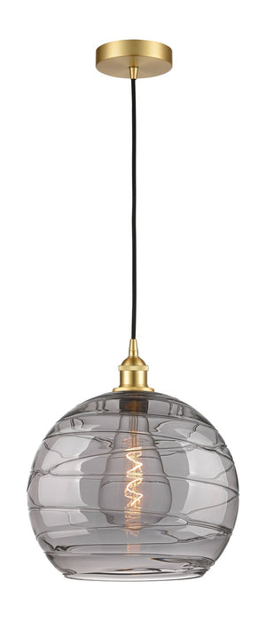 Innovations 616-1P-SG-G1213-14SM One Light Pendant, Satin Gold