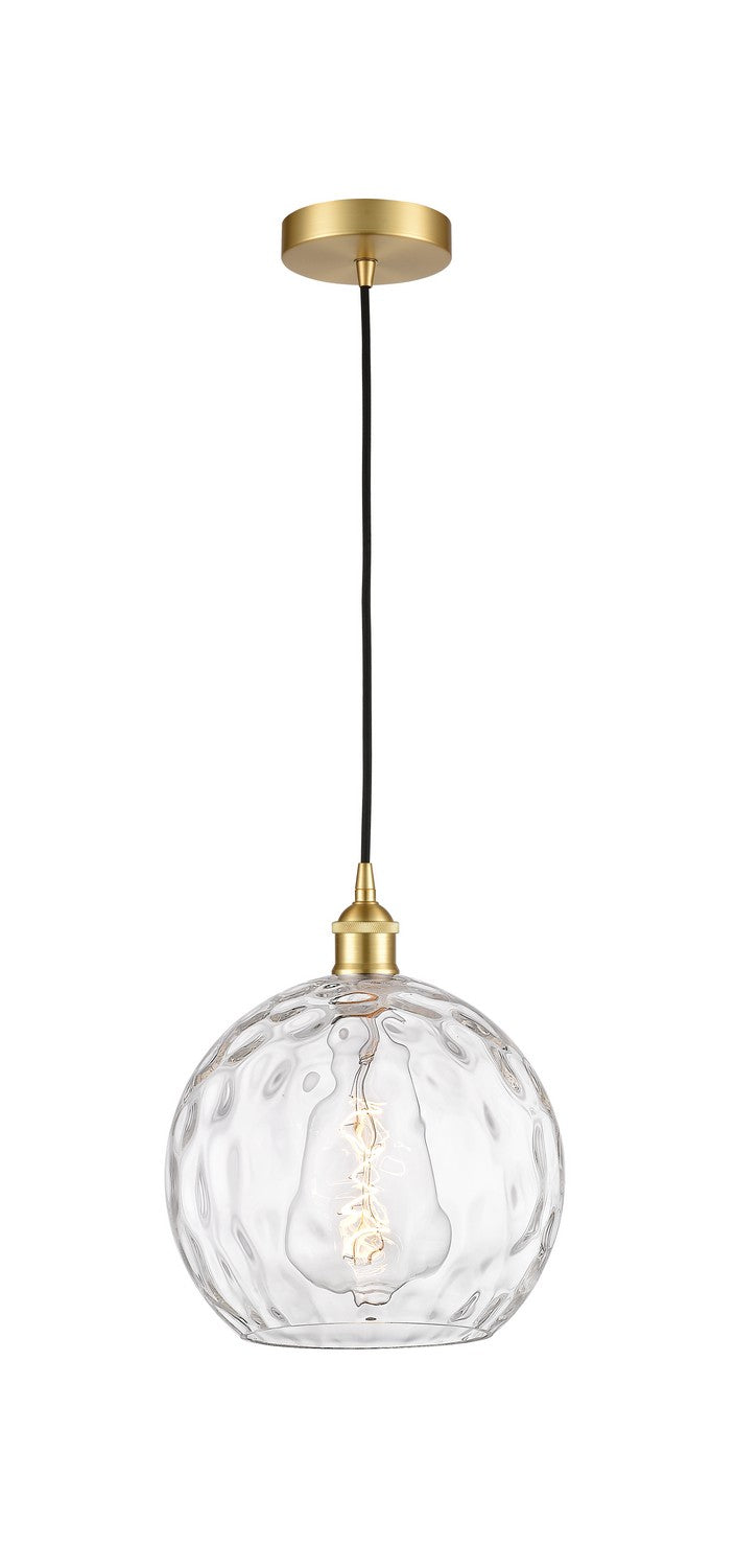 Innovations 616-1P-SG-G1215-10 One Light Mini Pendant, Satin Gold