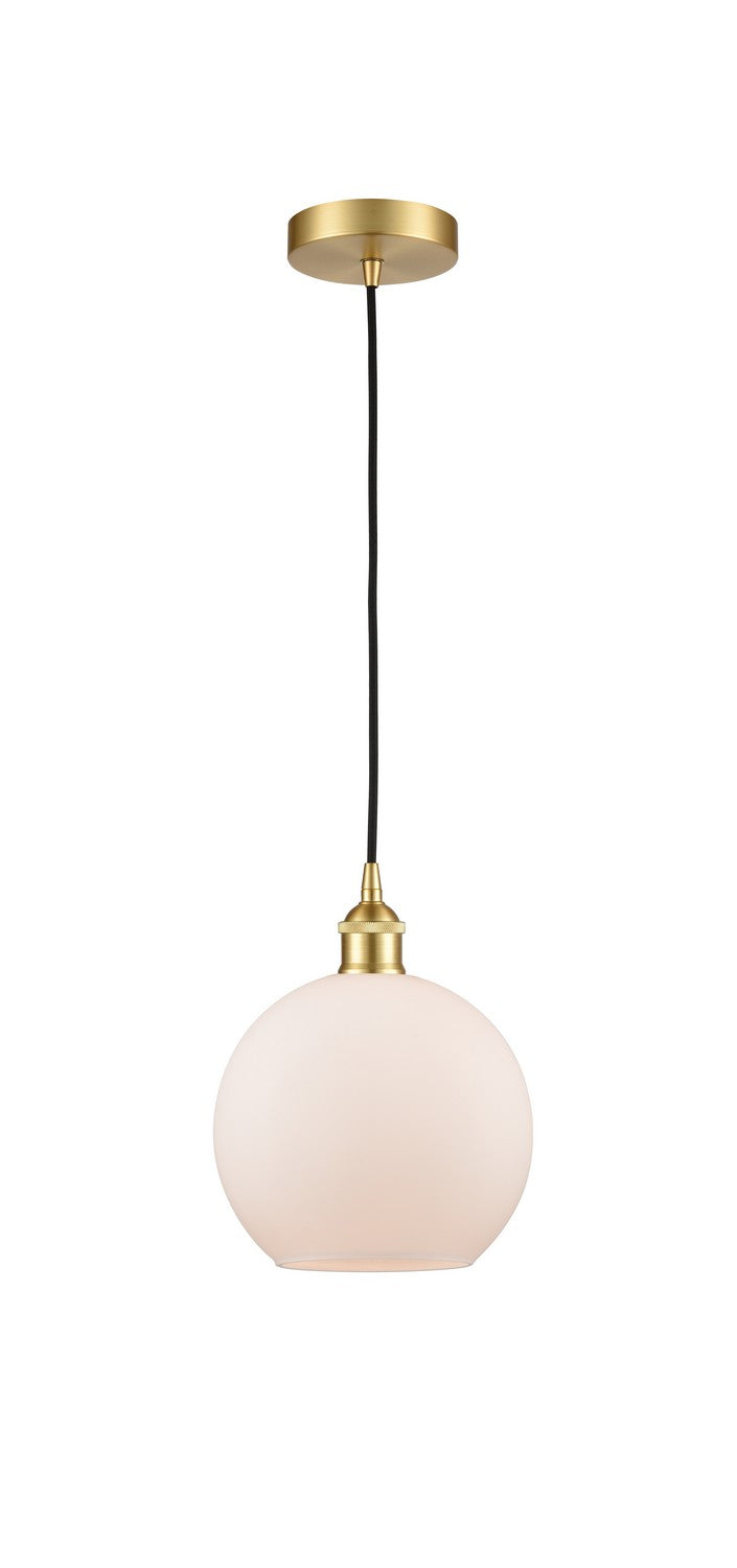Innovations 616-1P-SG-G121-8 One Light Mini Pendant, Satin Gold
