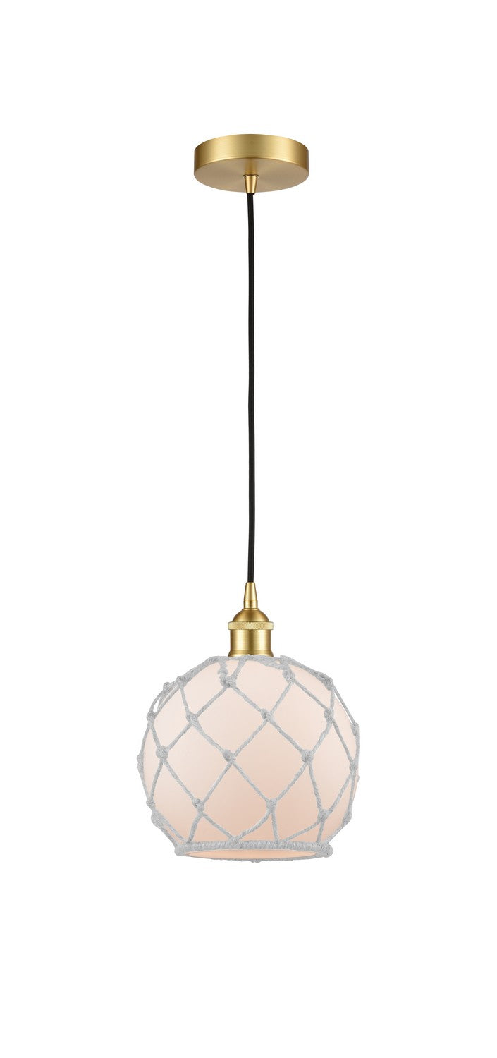 Innovations 616-1P-SG-G121-8RW One Light Mini Pendant, Satin Gold