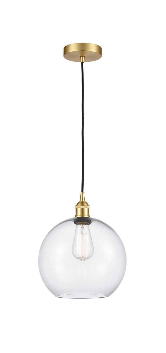 Innovations 616-1P-SG-G122-10 One Light Mini Pendant, Satin Gold