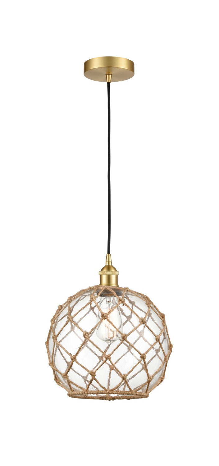 Innovations 616-1P-SG-G122-10RB One Light Mini Pendant, Satin Gold