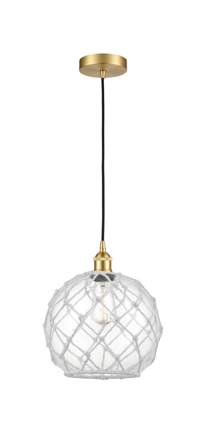 Innovations 616-1P-SG-G122-10RW One Light Mini Pendant, Satin Gold