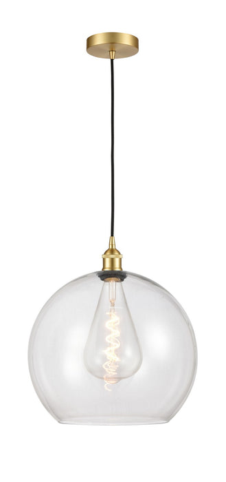 Innovations 616-1P-SG-G122-14 One Light Pendant, Satin Gold