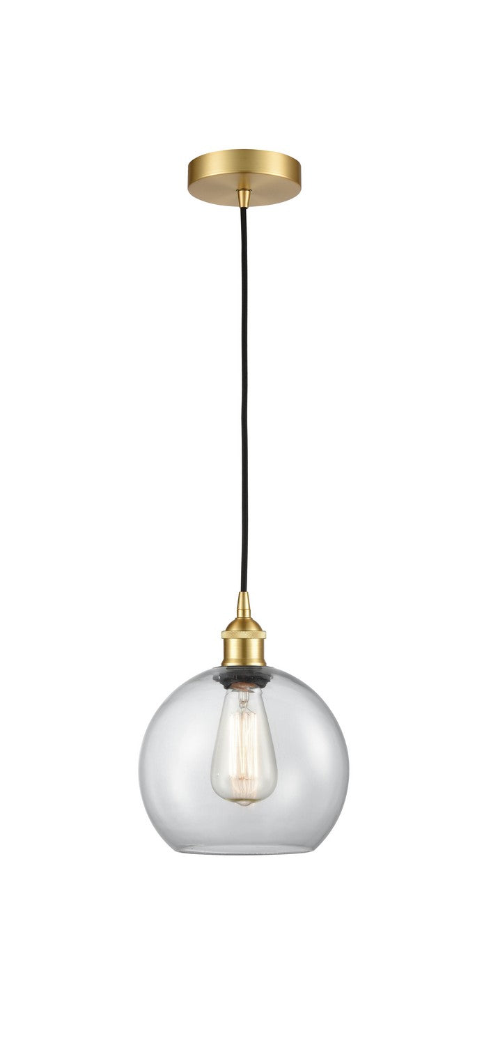 Innovations 616-1P-SG-G122-8 One Light Mini Pendant, Satin Gold