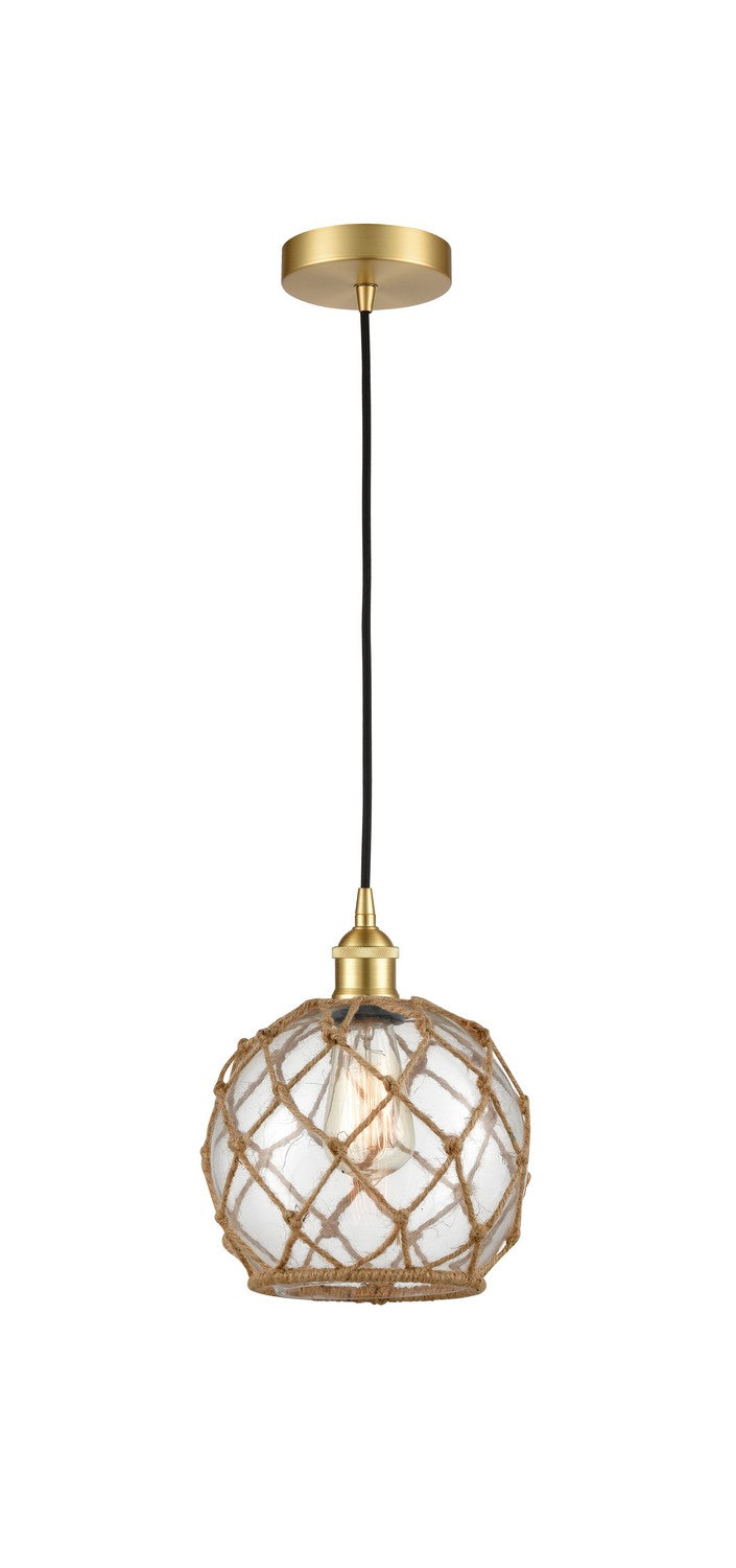 Innovations 616-1P-SG-G122-8RB One Light Mini Pendant, Satin Gold