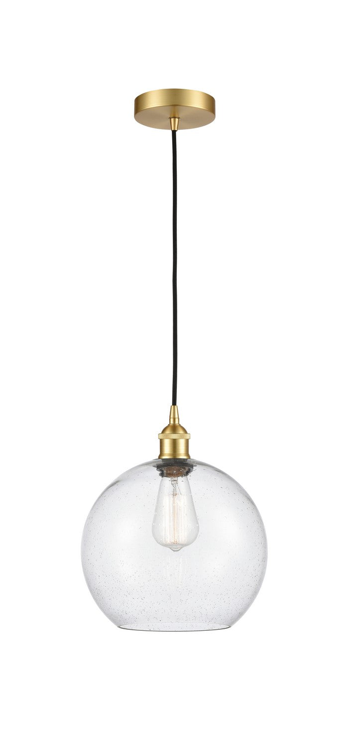 Innovations 616-1P-SG-G124-10 One Light Mini Pendant, Satin Gold