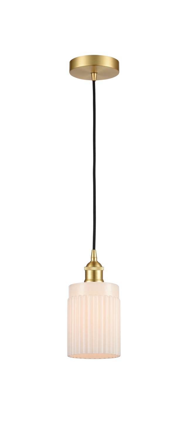 Innovations 616-1P-SG-G341 One Light Mini Pendant, Satin Gold